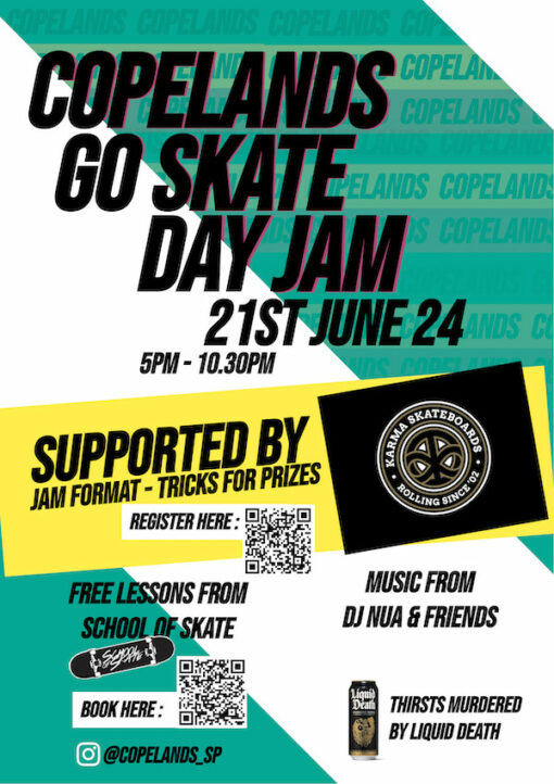 Go Skate Day 21st June 2024 School of Skate